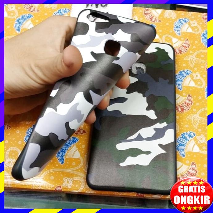 ACC HP SILIKON SOFTCASE ARMY VIVO V7 PLUS V7+ ARMY