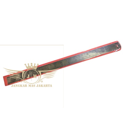 

JKMK Stainless Steel Ruler Penggaris Besi Pengukur 40cm 16" Inch 40 cm