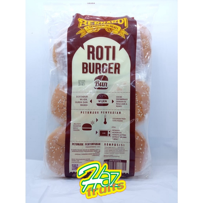 

BND Bernardi Roti Burger Wijen 6 Pcs