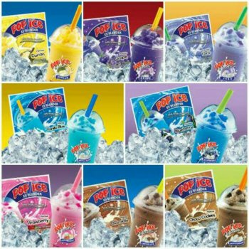 

POP ICE / POP ES / ES BLENDER SACHET semua rasa all variant 1 Renceng 10 Sachcet