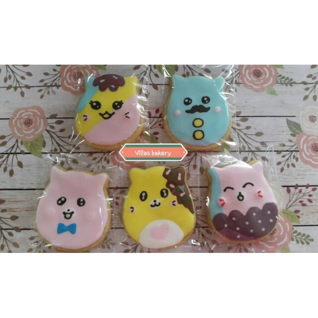 

Baby marshmallow, Tiger n Doggie cookies