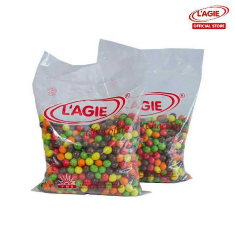 

lagie chacha peanut/ coklat febby warna 1 kg coklat kiloan