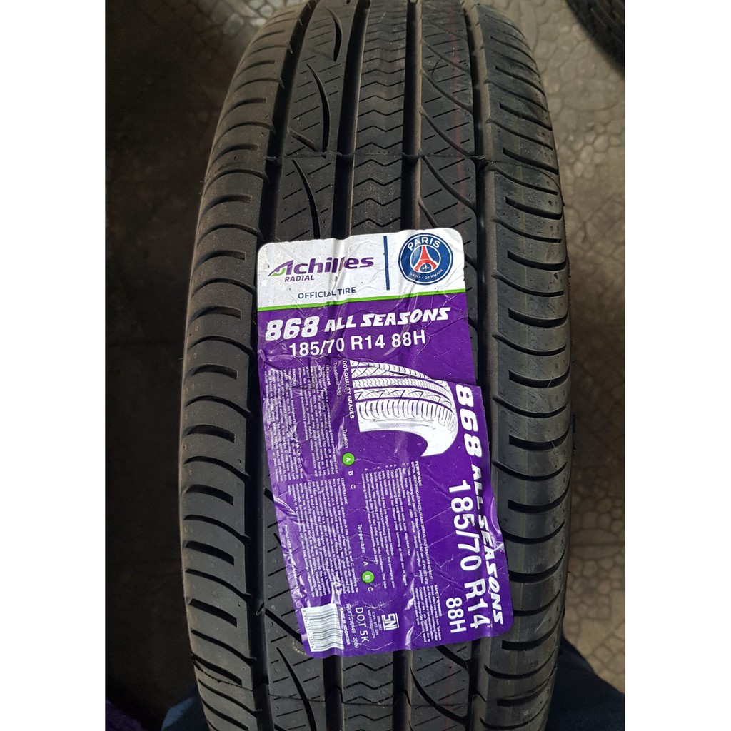 BAN ACHILLES 185/70R14 merk ACHILLES TYPE ALL SEASON 868