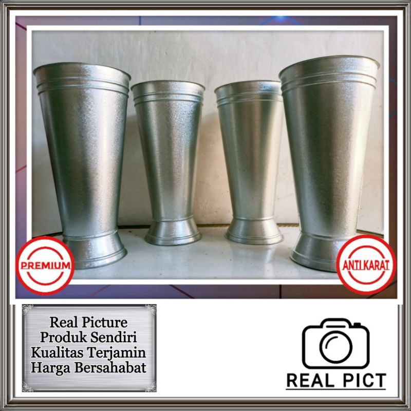 VAS BUNGA HIAS /  POT BUNGA HIAS  ( Tinggi 40 cm )