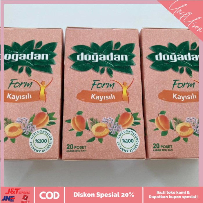 

⭐COD⭐ Teh Diet Turki - Teh Dogadan Turki Form Aprikot