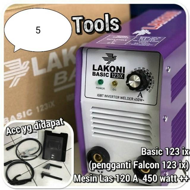 Mesin Las lakoni 450 watt watt