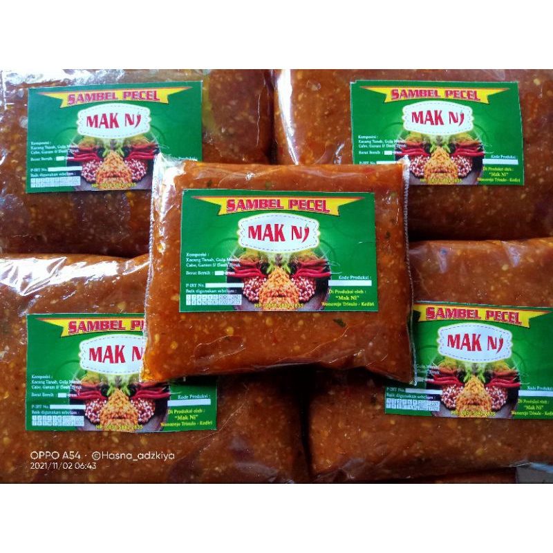 

SAMBEL PECEL KEDIRI ,SAMBEL PECEL MAK NI (100gr)