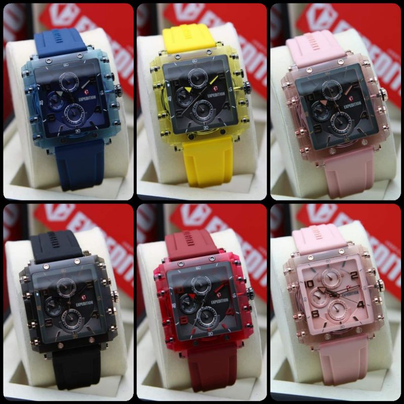 Jam Tangan Wanita Expedition E 6808 / E6808 Wanita Original