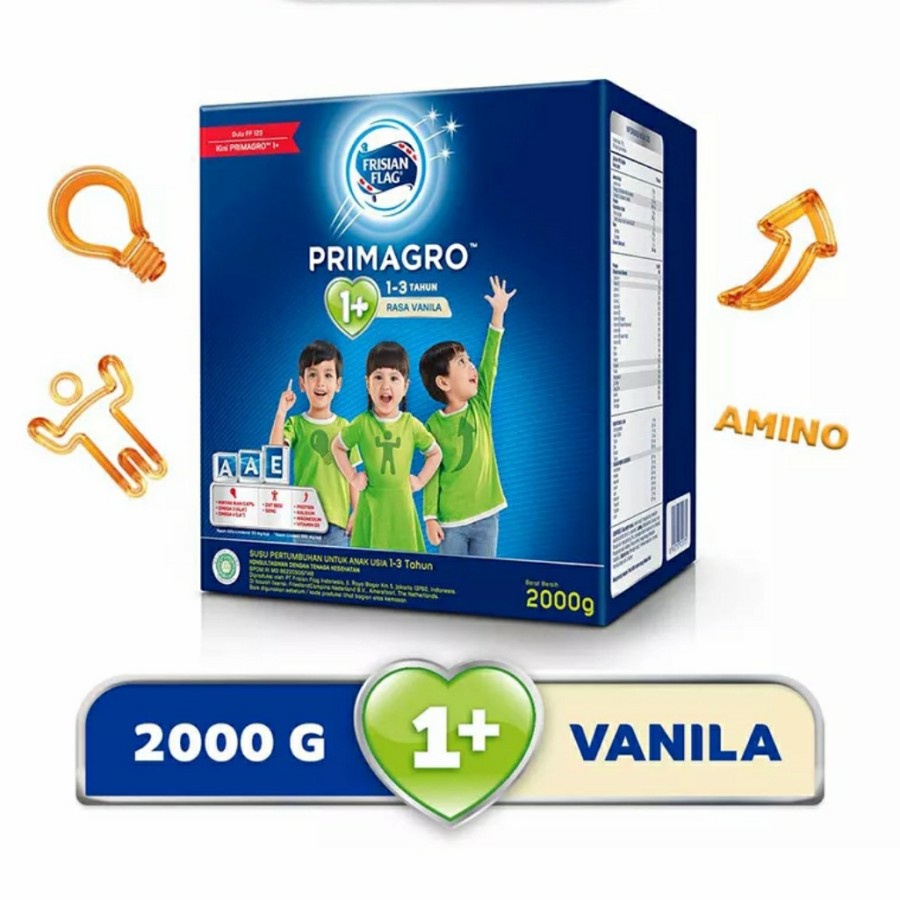 Frisian Flag Primagro 1+ Vanila 2000 gr