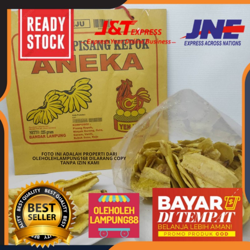 

Aneka Sari Rasa Yenyen Keripik Pisang Lampung Keripik Pisang Kepok Rasa Keju Kemasan 225Gr Yen Yen