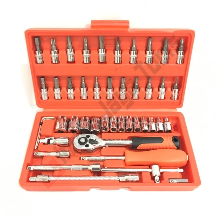 SET 46 AUTO REPAIR KIT TOOL KIT SERBAGUNA