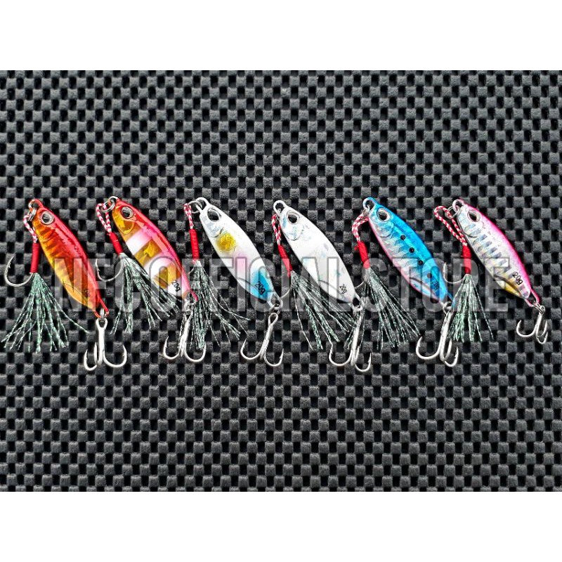 1 PCS Micro jig / Metal jig / Slow jig 10 gram 20 gram RECOMENDED untuk Ultralight Jigging