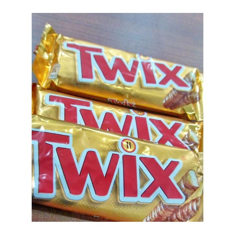 

Arab Chocolate TWIX Coklat single pack isi 2 bars 50 gram Cokelat Arabian