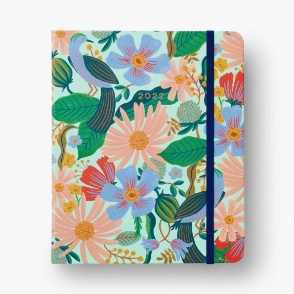 

[RESTOCK] 2022 Dovecote 17-Month Covered Spiral Planner by Rifle Paper Co.