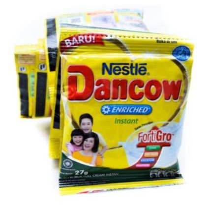 

DANCOW Susu Bubuk Instan Putih / Coklat Nestle Sachet Saset