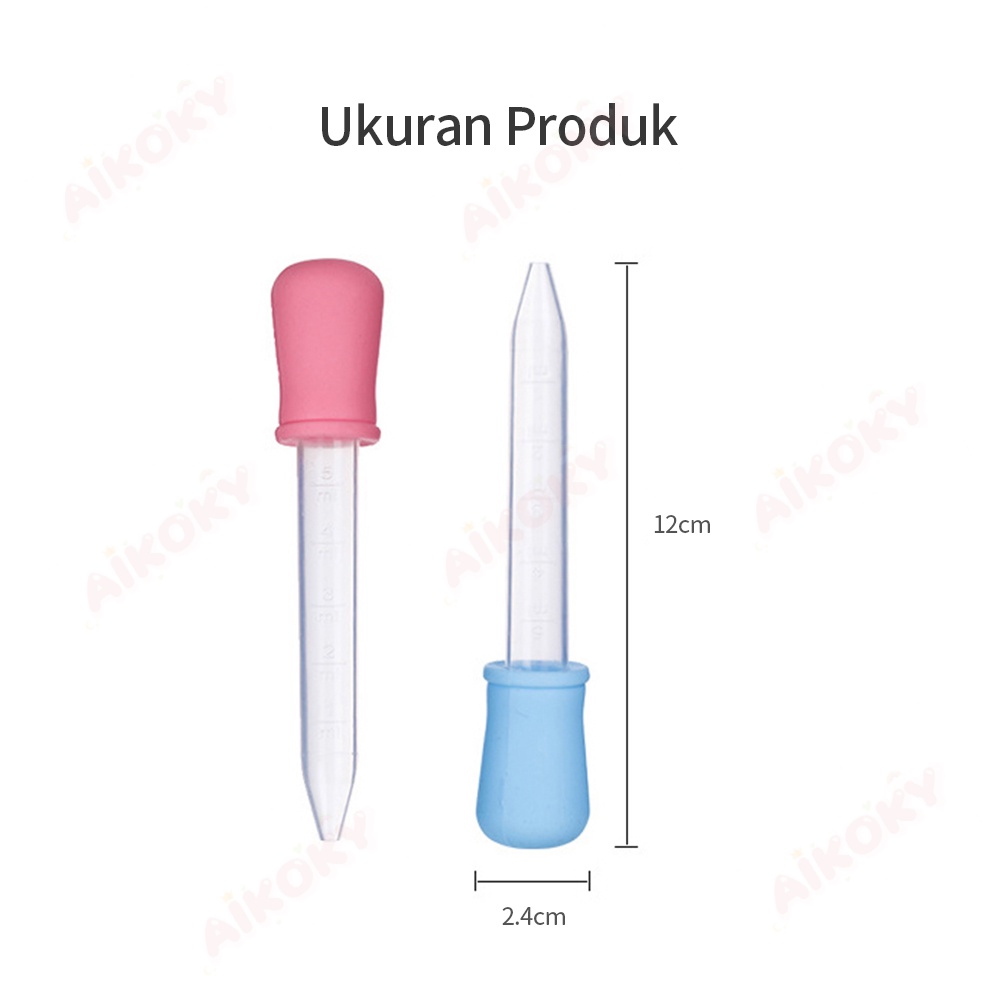 AIKOKY Pipet Tetes Obat Bayi 5ml/Perawatan bayi pipet obat 0-3 tahun