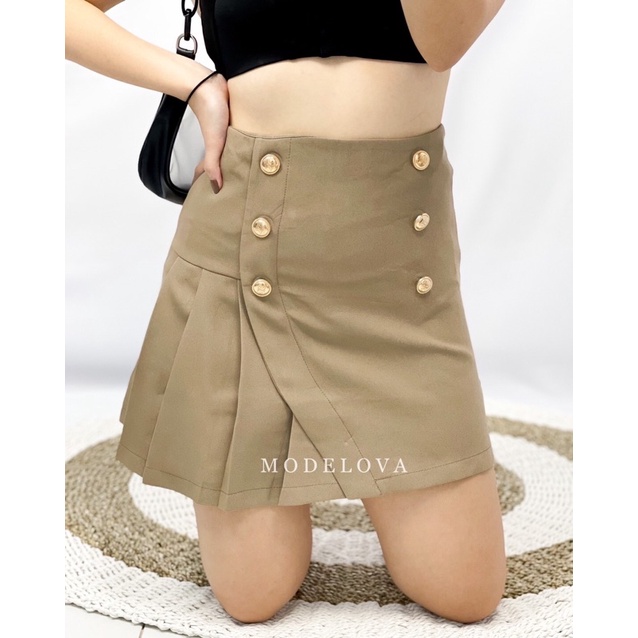 MDLV ~ 5500# Anadela Skirt Rok Celana Premium Korea Look Fashion import