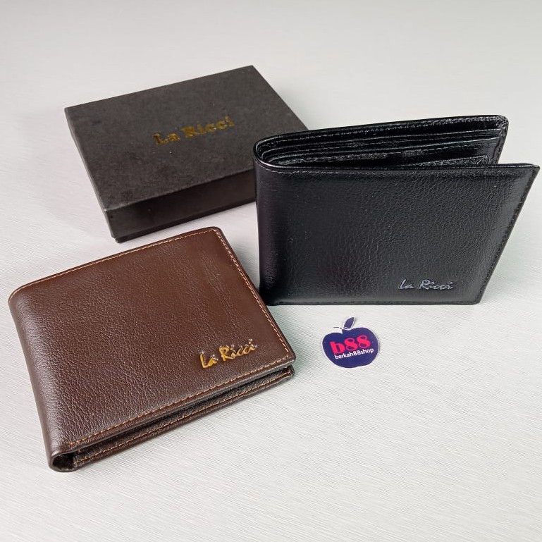 DOMPET KULIT ASLI PRIA LR BRANDED TERMURAH KEREN