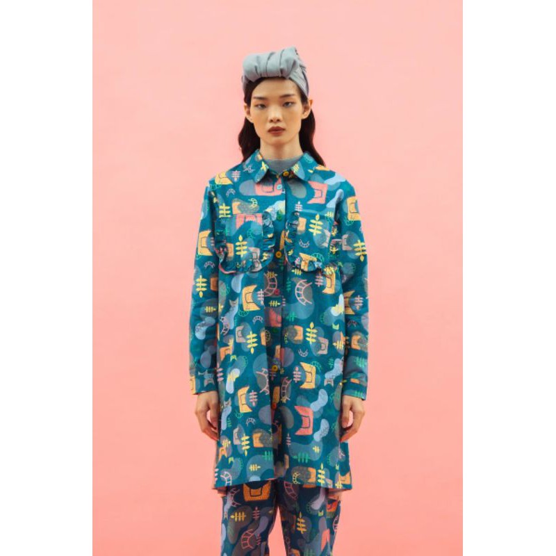 ZM x Tantri Namirah - Jian Tunik - ORANGE READY