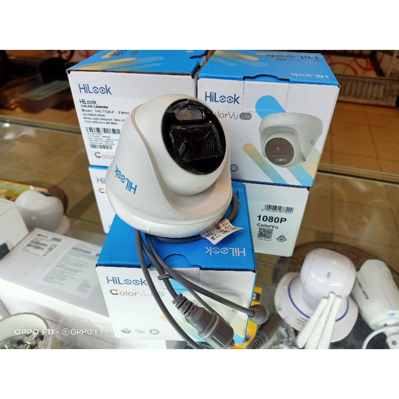 Paket cctv 8ch colorvu malam tetap berwarna 2mp 1080p hilook turbo hd