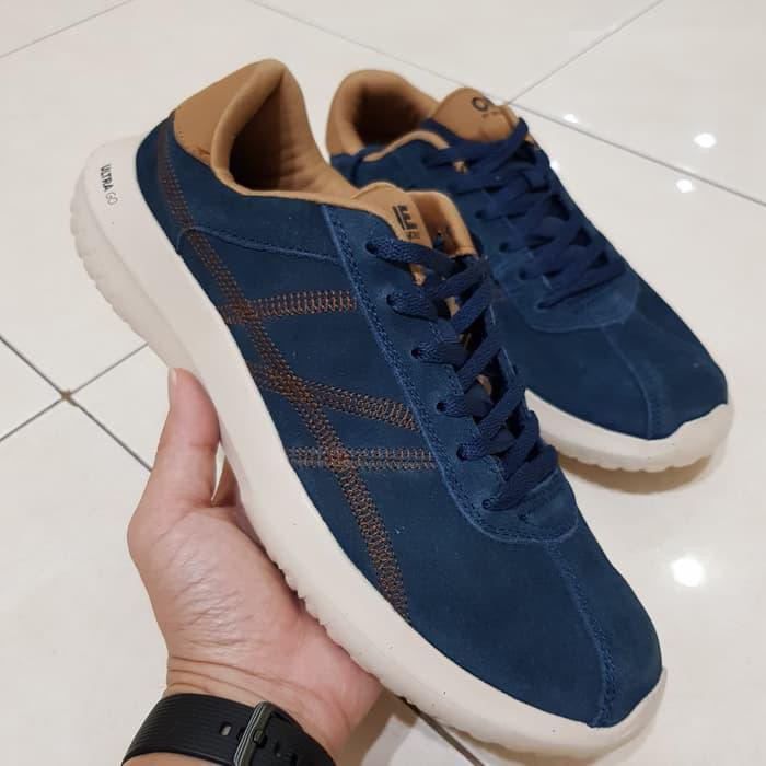 SALE! SEPATU SKECHERS ULTRA GO SUEDE - NAVY / SNEAKERSPRIA / SEPATUPRIA /