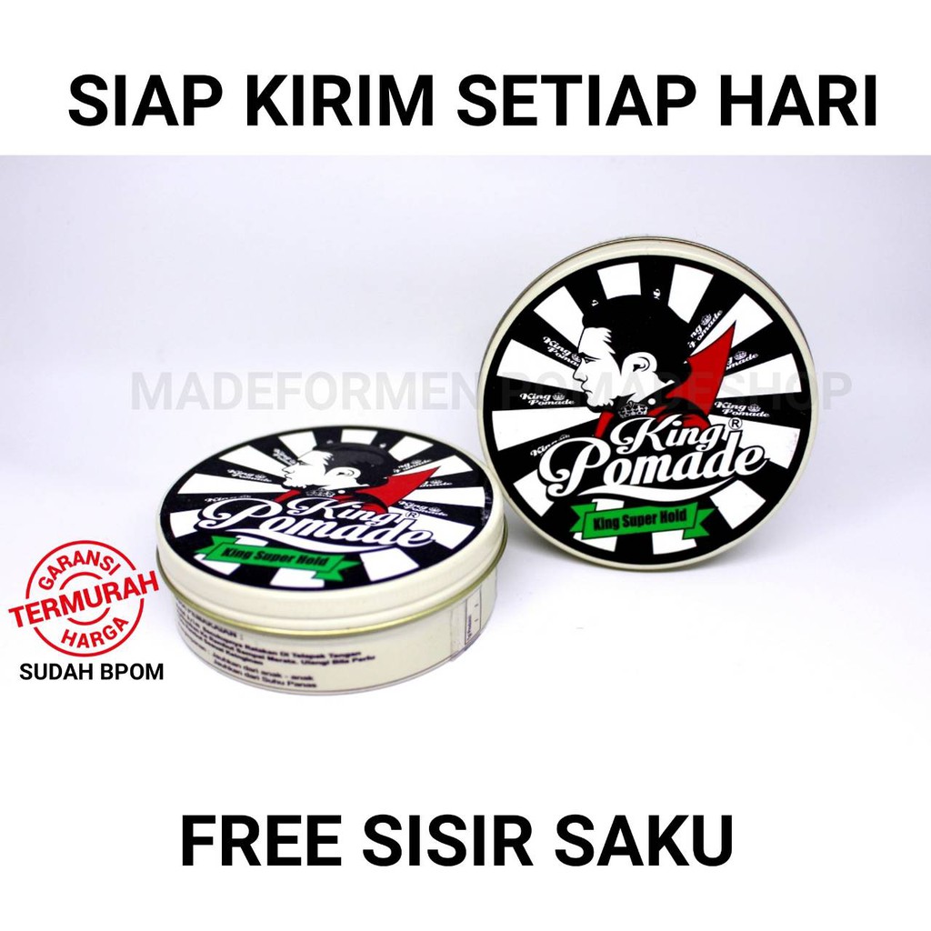 KING POMADE SUPERHOLD UKURAN BESAR 4oz WANGI BUBBLEGUM MELON