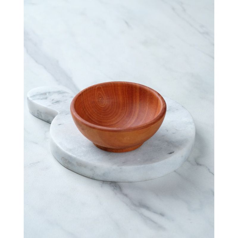 Mangkok Sambel Kayu - Mangkok Bumbu - Wooden Chili