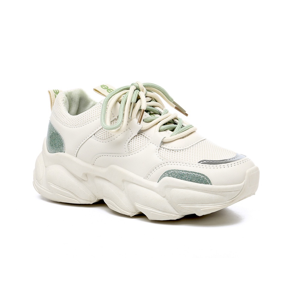 PVN Sungwoon Sepatu Sneakers Wanita Sport Shoes 298-Onda - Sage Green