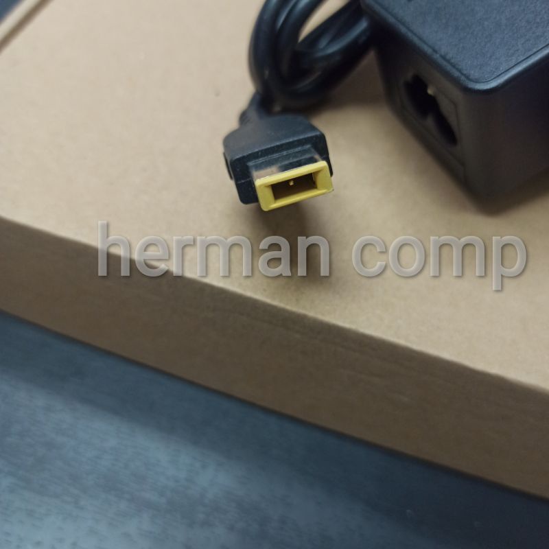 Original Charger/Adaptor Lenovo ADLX45NCT3A 20V 2.25A 45W USB KOTAK + Kabel Power