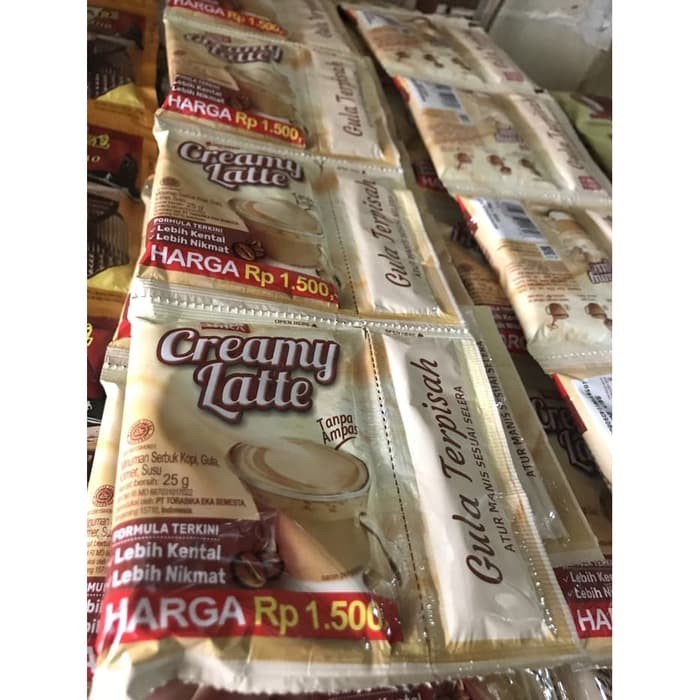 

Torabika Creamy Latte isi 10