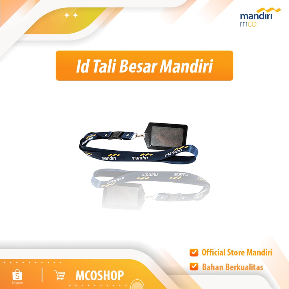 ID Card Mandiri Besar (Kulit)