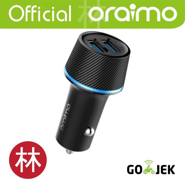 Oraimo OCC-21DML Highway Compact Car Charger + Cable
