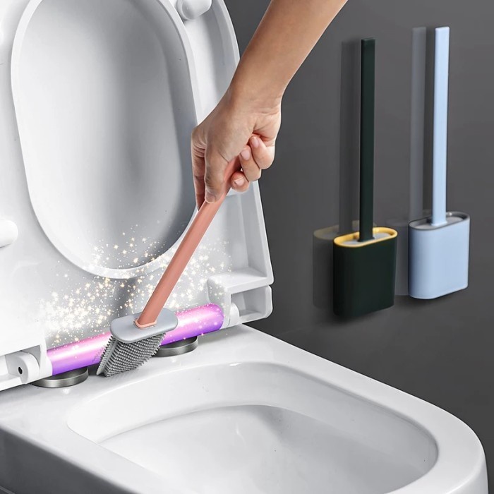 Sikat Toilet Silikon / Sikat WC Silikon / Sikat Wc Fleksibel / Sikat Toilet / Toilet Brush Silicone Flexible