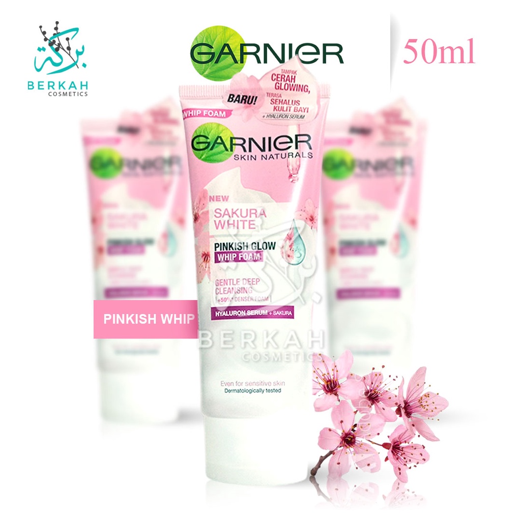 Garnier Sakura Glow Cleanser Whip Foam 50ml