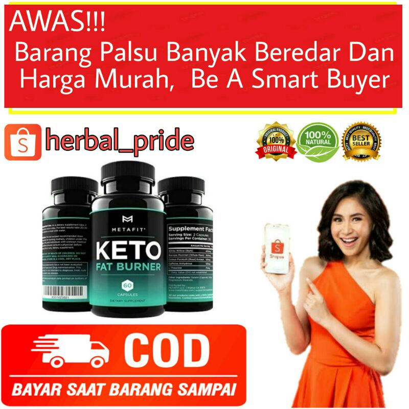 Keto Fat Burner Asli Obat Pelangsing Badan Cepat
