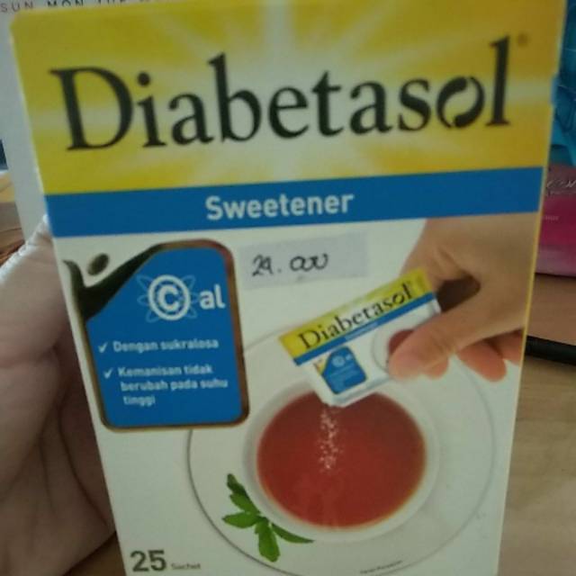 

Diabetasol sweetener 0 cal (25 sachet)