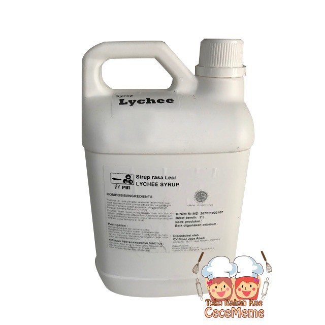 

ITPIN Sirup Leci Laici Syrup Premium 2.5kg It Pin Lychee 2000ml