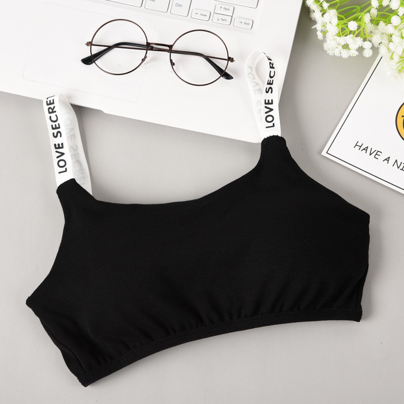 HC Bra Sport Wanita Push Up KODE 003 Bh Wanita Tanpa Kawat Bahan Nilon Elastis untuk Wanita Impor-HC4620 HITAM