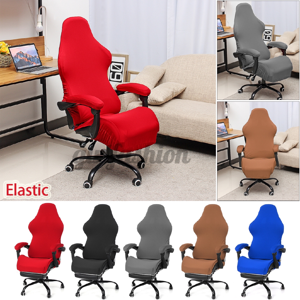 Cover Kursi Putar Komputer Gaming Bahan Spandex Untuk Cover Kursi Putar Komputer Gaming Bahan Spandex Untuk