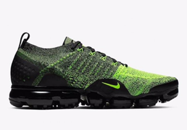 vapormax flyknit lime green