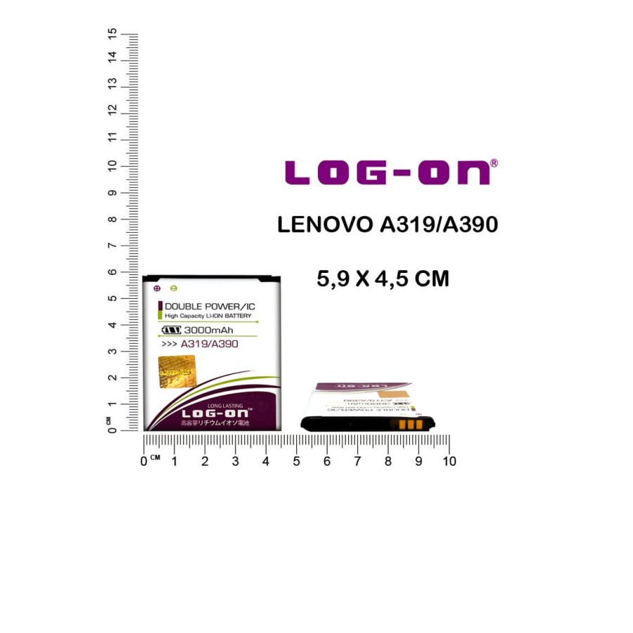 BATERAI LENOVO A319 A390 A356 A368 A376 A500 A60 A65 BL171 - LOG ON DOUBLE POWER BATRE