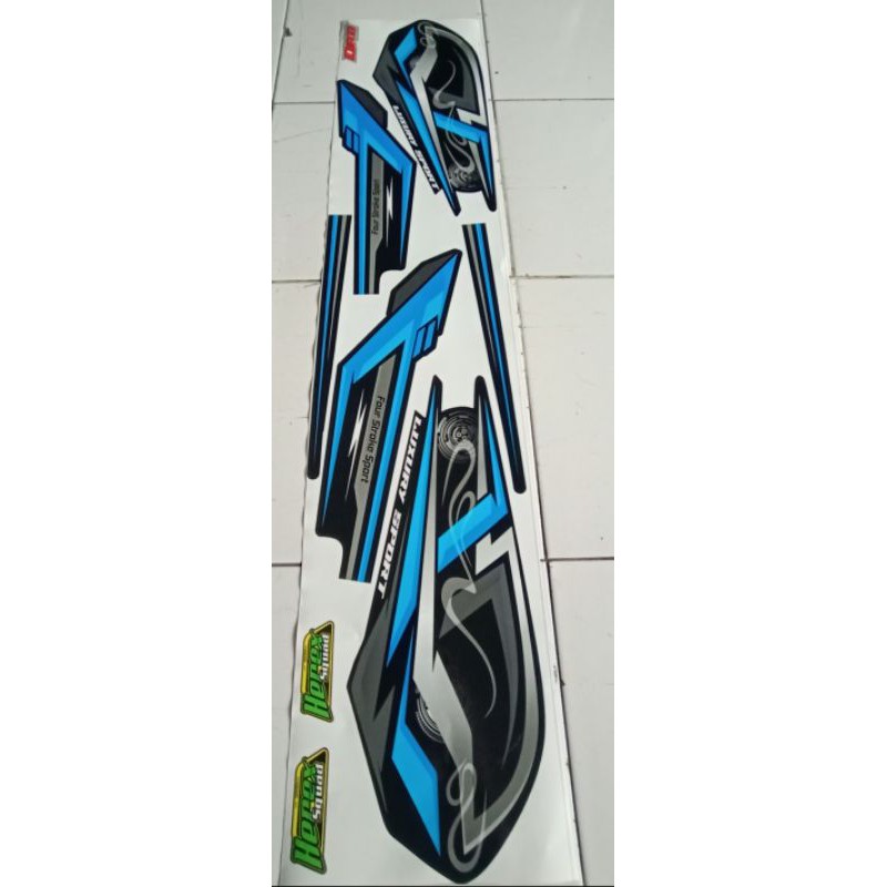 (Cod) Les Sticker Striping variasi motor honda gl pro/max minimalis design