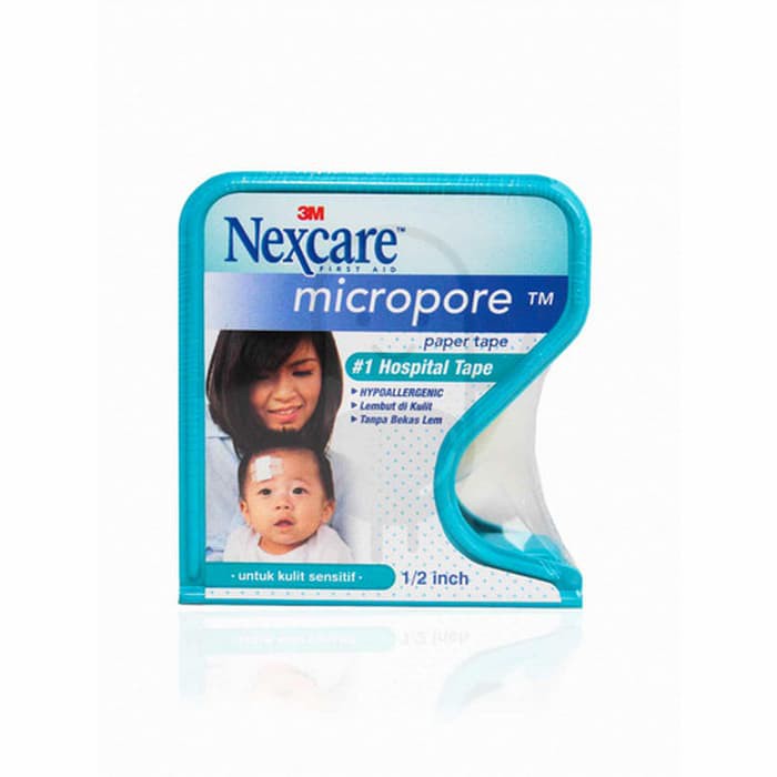 SALE NEXCARE 3M MICROPORE PAPER TAPE HYPOALLERGENIC 1/2 IN X 10 YDS