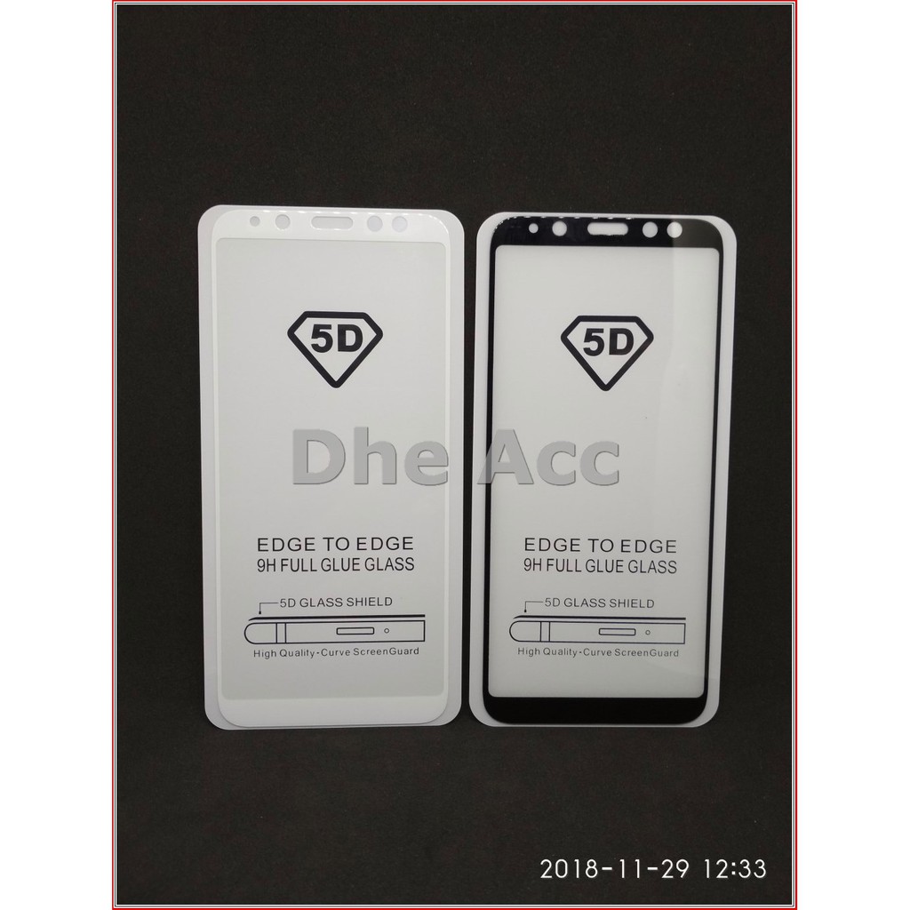 Tempered Glass Samsung A6 2018 Full - Samsung Galaxy A6 2018