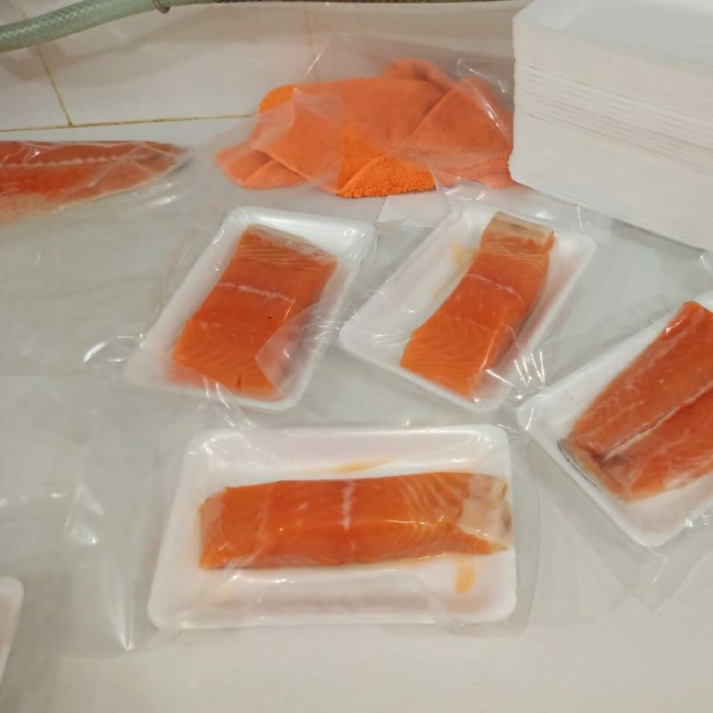 

salmon fillet 200gram / salmon fillet frozen chile portion 200gram