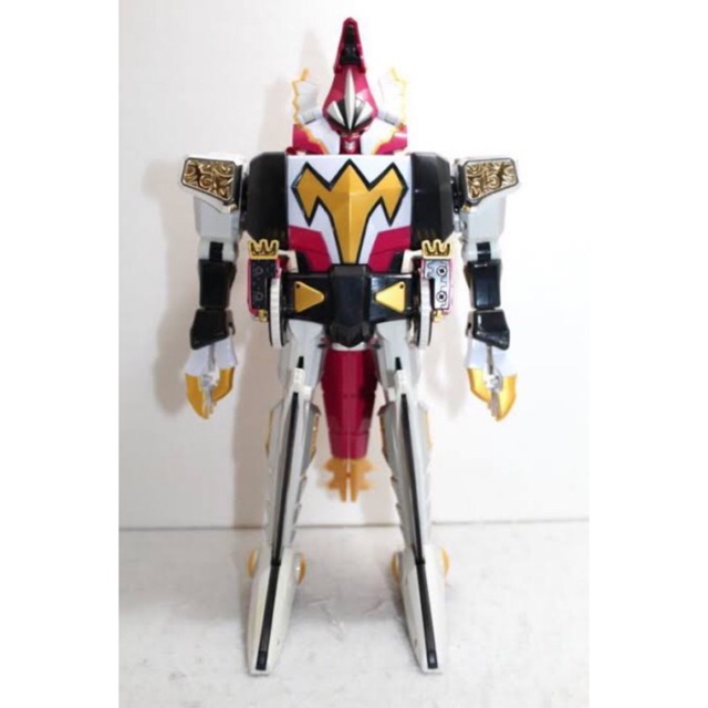 Power Rangers Dino Thunder Abaranger White Dragozord Megazord Figure ...