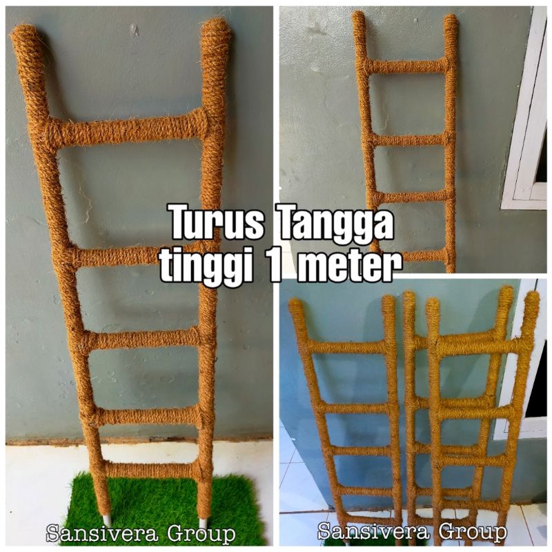 Turus tangga Tinggi 1 meter / Turus full paralon penyangga model Tangga