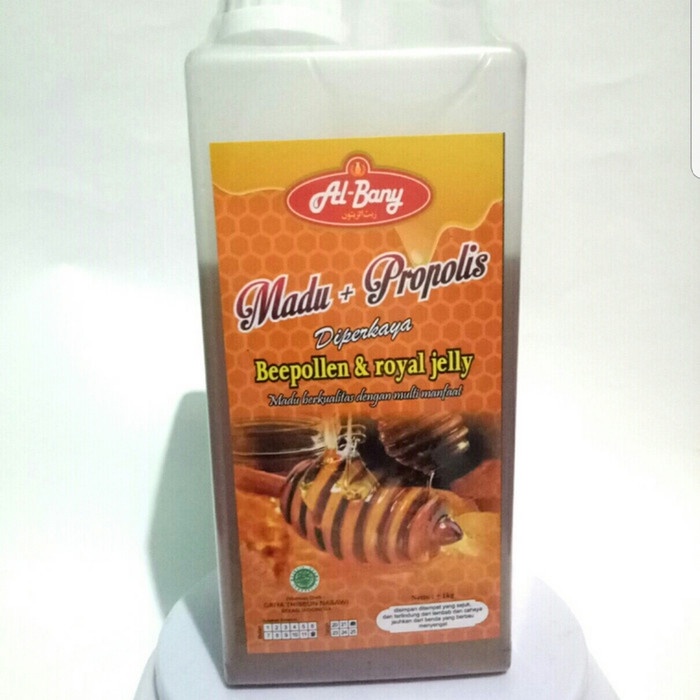 

madu- madu plus propolis al bany @1kg -madu.