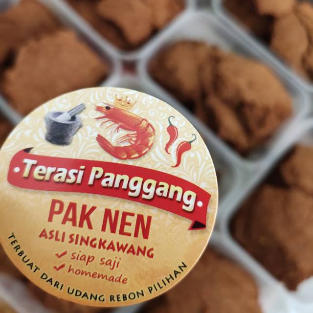 

TERASI PANGGANG PAKNEN