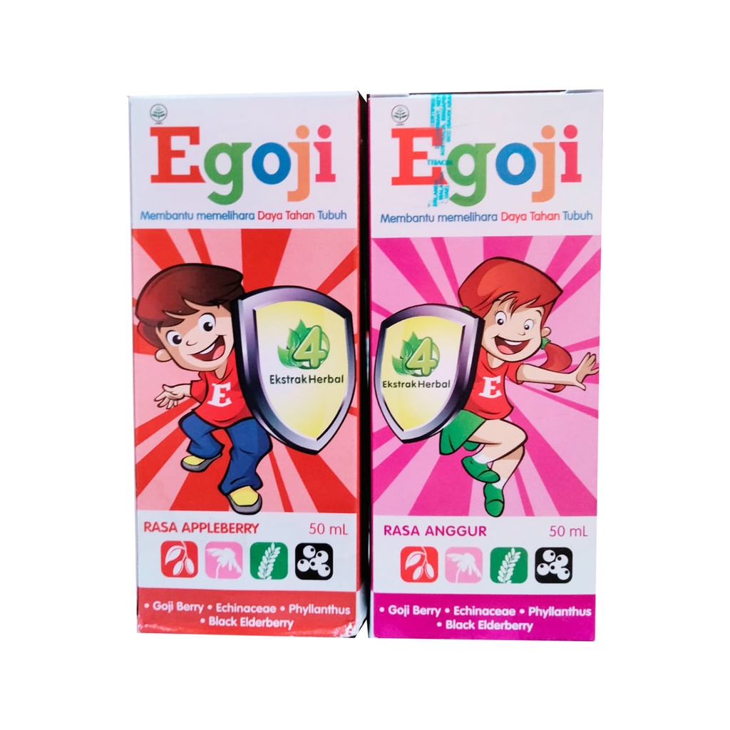 EGOJI SIRUP - MENINGKATKAN DAYA TAHAN TUBUH ANAK